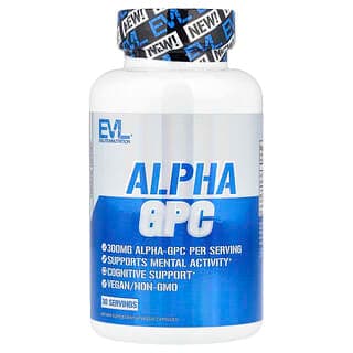 EVLution Nutrition, Alpha GPC, 60 Veg Capsules (300 mg per Capsule)