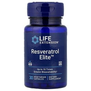 Life Extension Resveratrol Elite, 30 Vegetarian Capsules