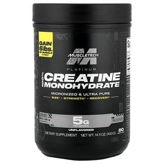 MuscleTech Platinum 100% Creatine Unflavoured, 400g