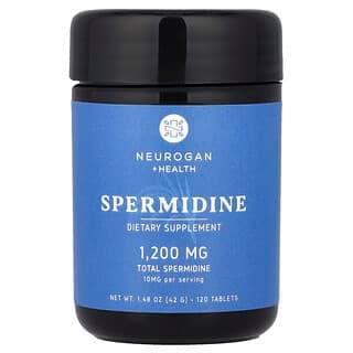 Neurogan Health, Spermidine, 10 mg, 120 Tablets, 1.48 oz (42 g)
