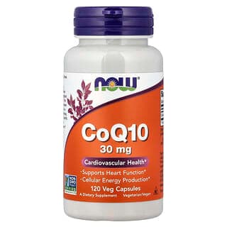 NOW Foods, CoQ10, 30 mg, 120 Veg Capsules