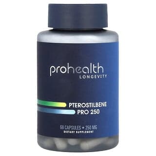ProHealth Longevity Pterostilbene Pro 250mg, 60 Capsules