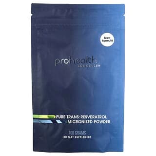 ProHealth Longevity, Pure Trans-Resveratrol Micronised Powder, 100 g