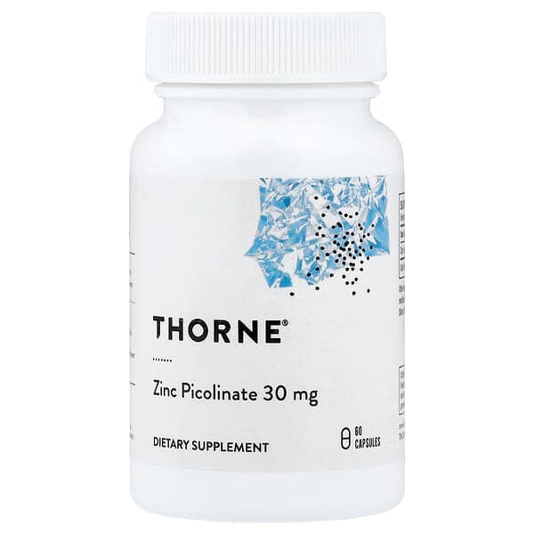 Thorne, Thorne, Zinc Picolinate, 30 mg, 180 Capsules