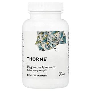 Thorne, Magnesium Glycinate, 90 Capsules (120 mg per Capsule)
