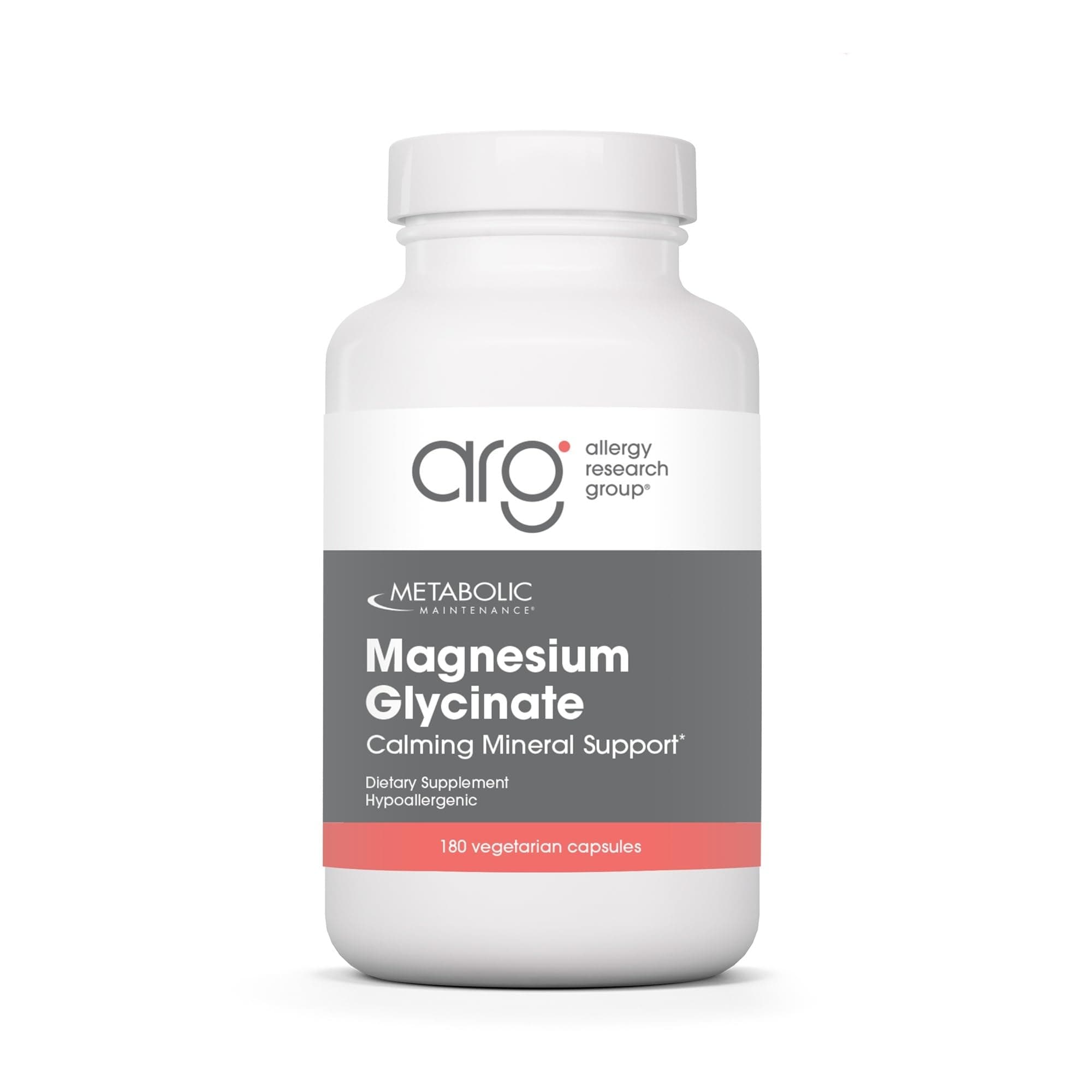Metabolic Maintenance Magnesium Glycinate Capsules, 180 Count