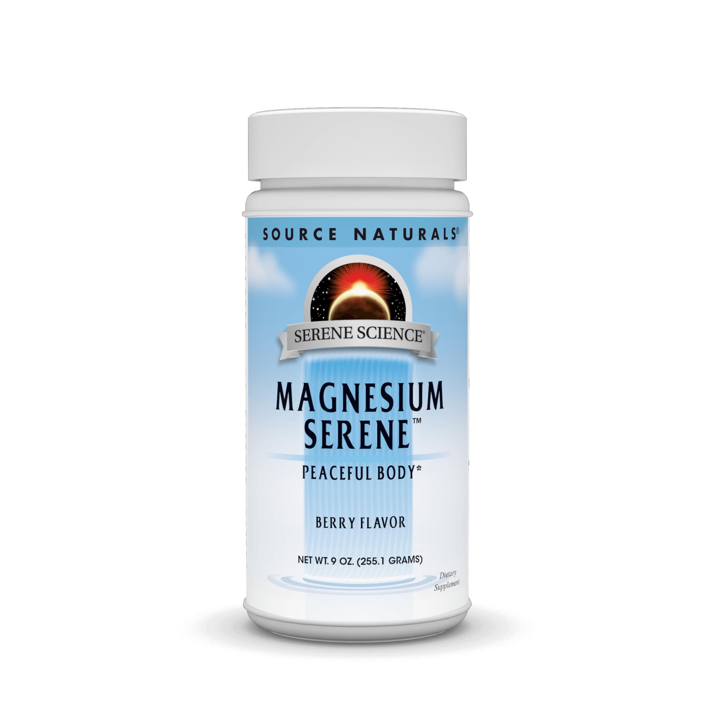 Source Naturals Serene Science Magnesium, Berry Flavored, 9 Ounces