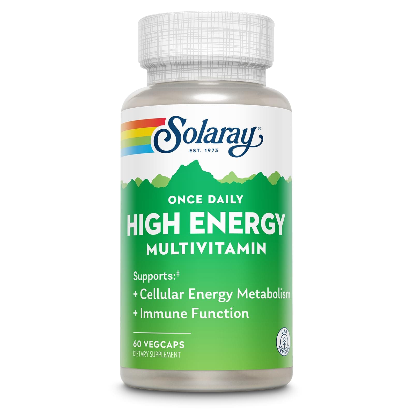 SOLARAY Once Daily High Energy Multivitamin, 60 VegCap