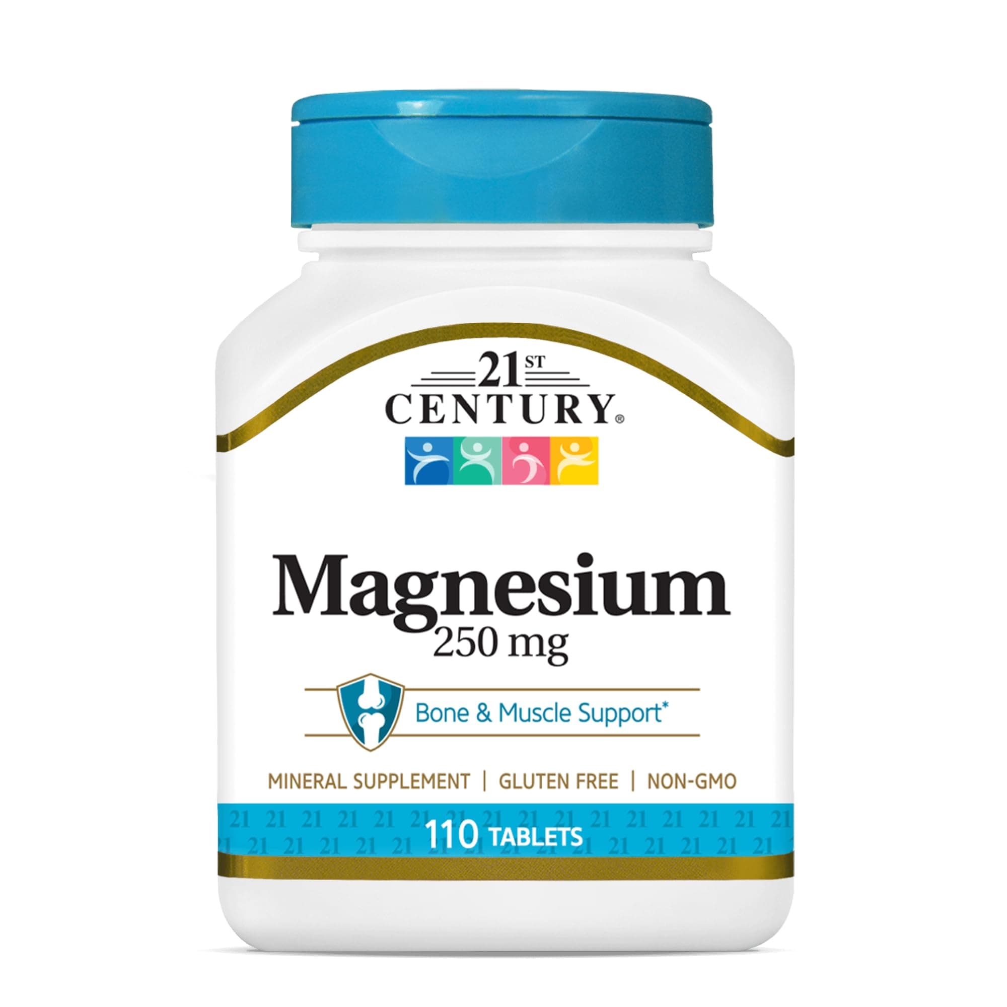 21st Century Magnesium 250Mg 110 Count (2 Pack)