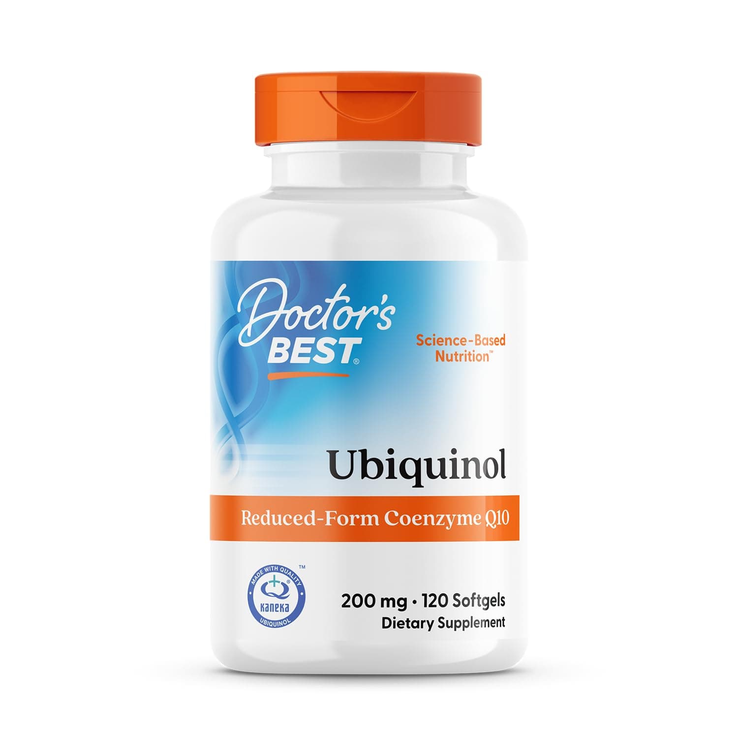 Doctor's BEST Kaneka Ubiquinol 200mg Softgels, 120 Count