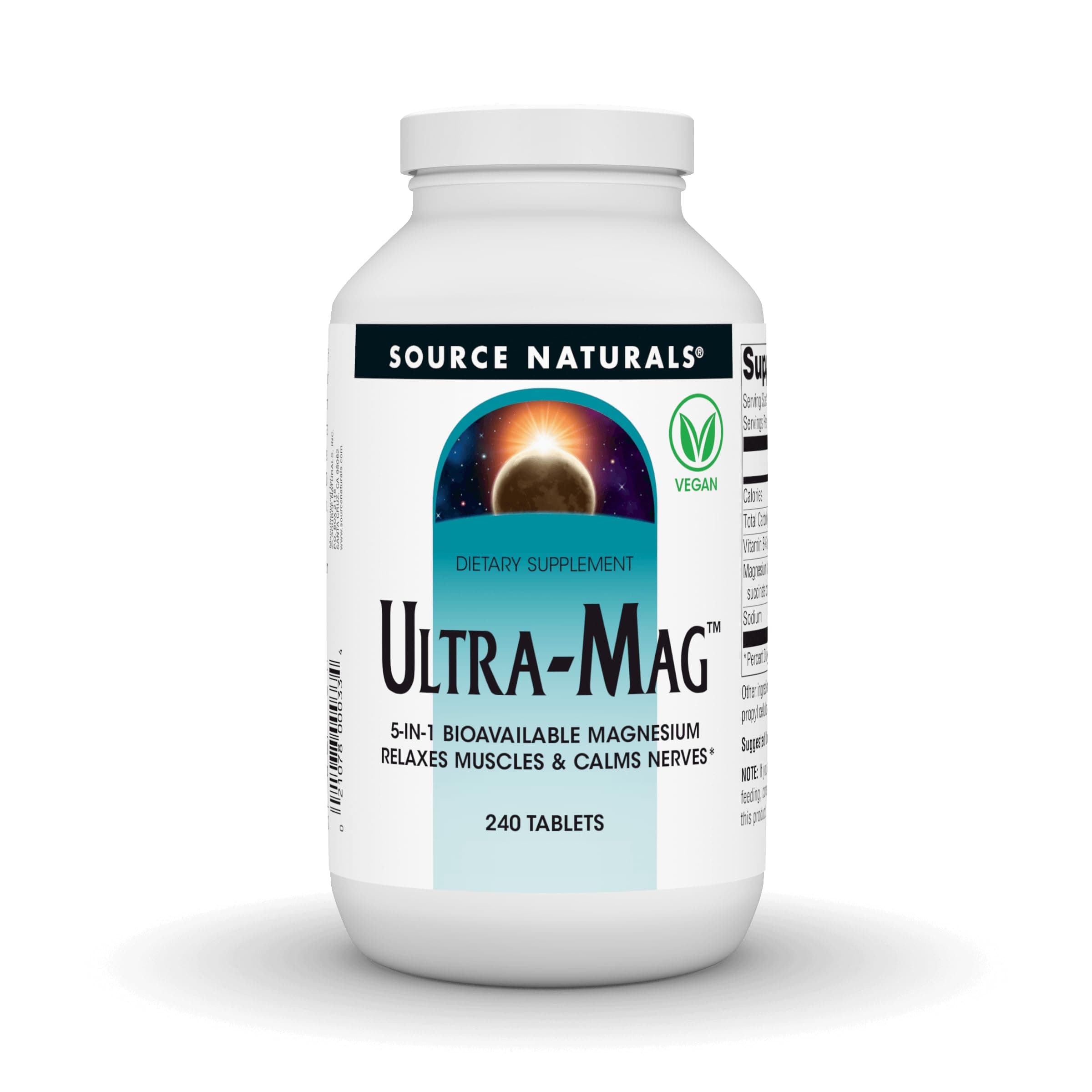Source Naturals Ultra-Mag 5 in 1, 240 Tablets