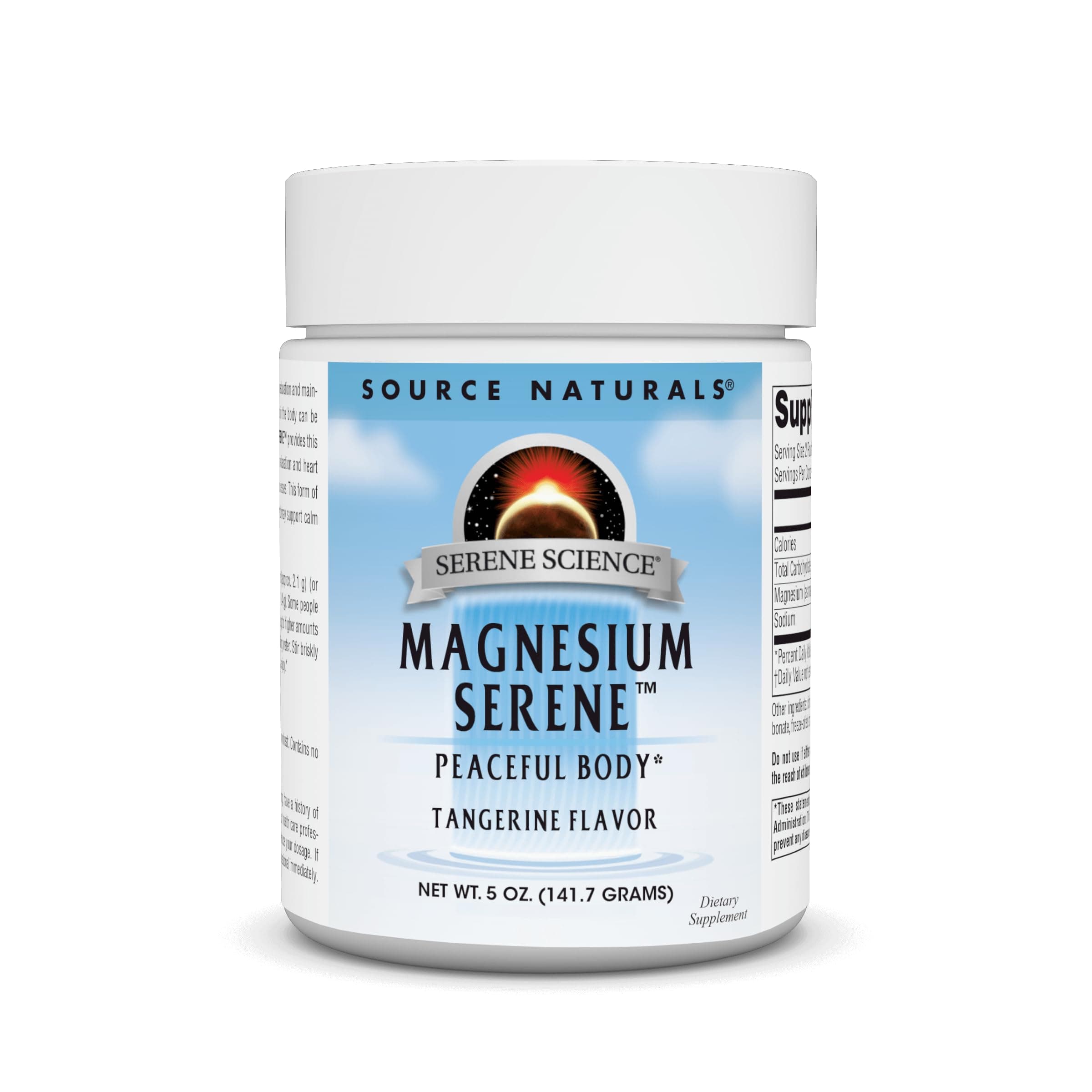 Source Naturals Serene Science Magnesium Serene Powder, 5 Ounce